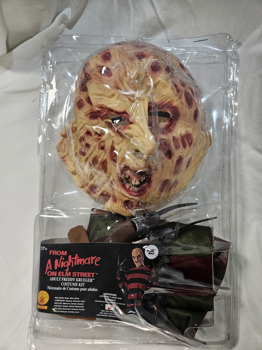 Freddy Kruger Costume, NWT, See Description, Medium Adult
